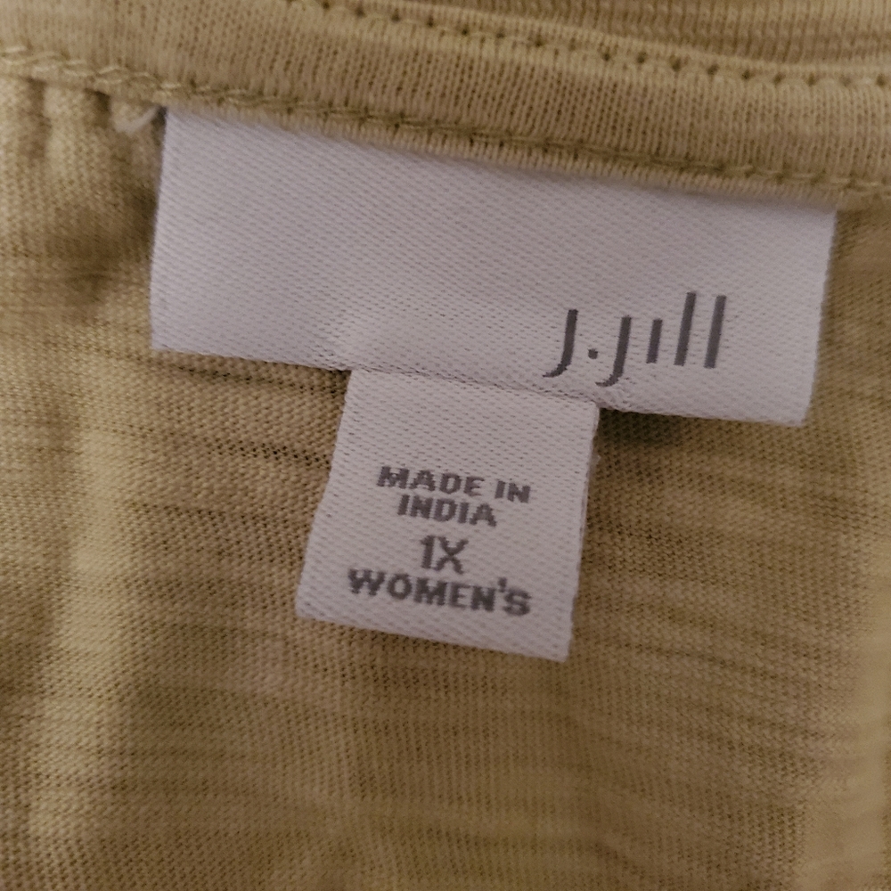 J Jill v-neck tunic 1X - Picture 5 of 6